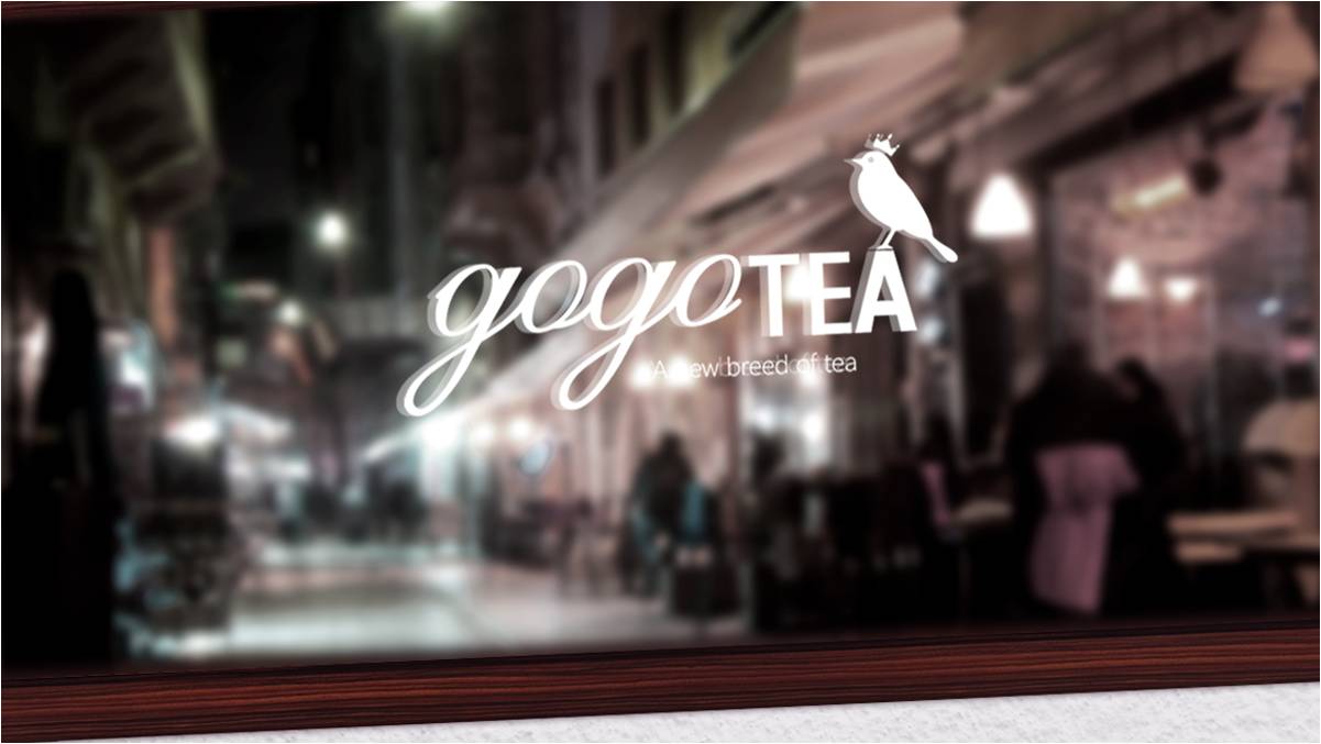 gogotea logo设计