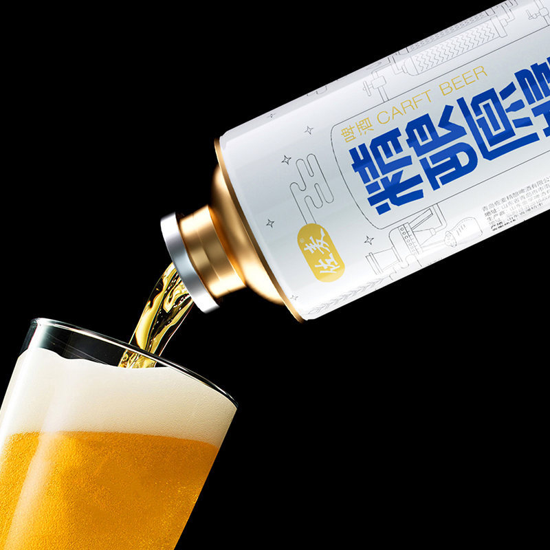【创四方设计】佐麦：精酿原浆啤酒   （山东）